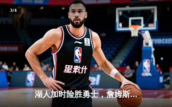 湖人加时险胜勇士，詹姆斯三双眼看库里空砍40+ - 3